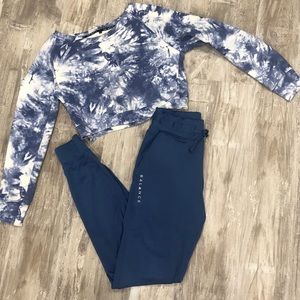 Balance Athletica Joggers & Crop - Blue